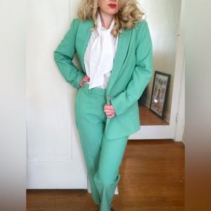 Mint Green Suit Jacket
